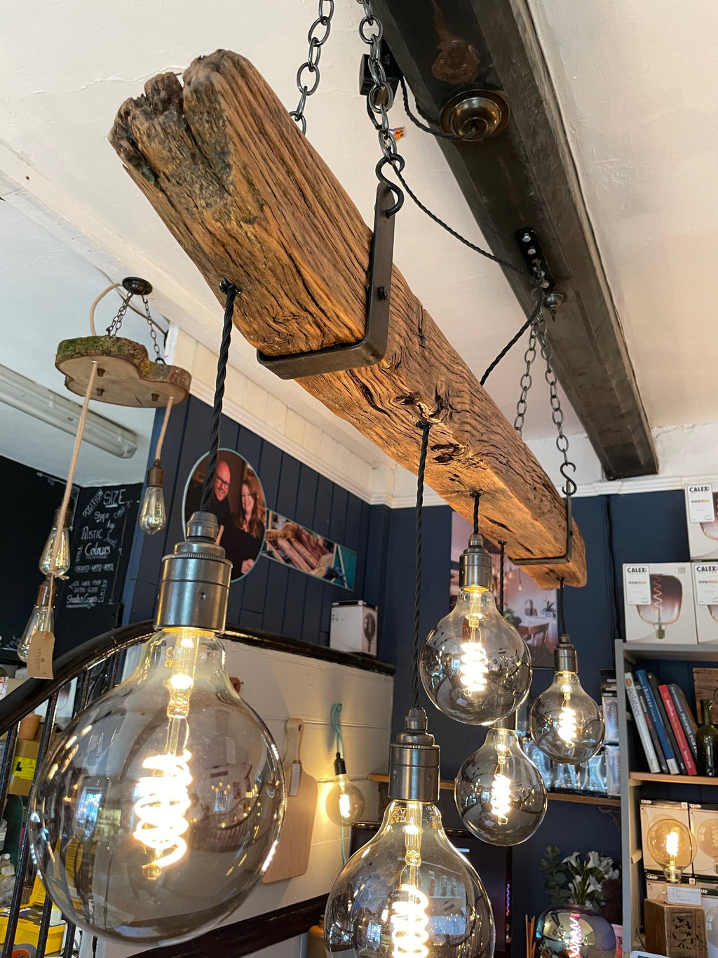 Oak Beam Chandelier Bespoke