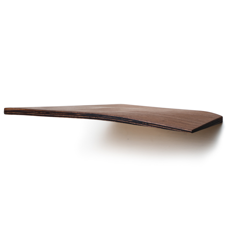 Birch Plywood Corner Shelf – Stylish & Space-Saving by Ewart Woods at www.brixbailey.com