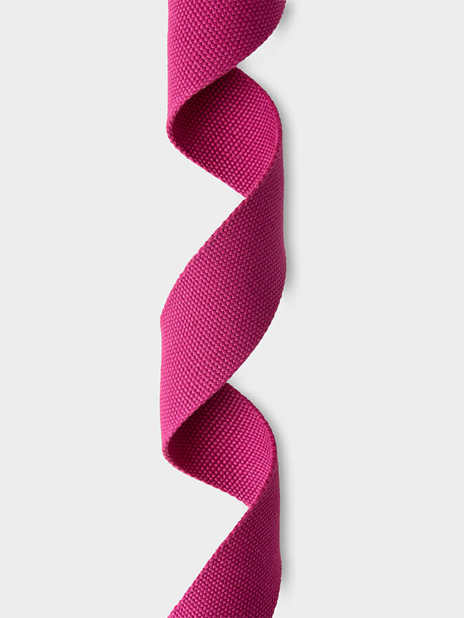 Yoga Studio GOTS Organic Cotton D-Ring 2.5m Yoga Belt Strap