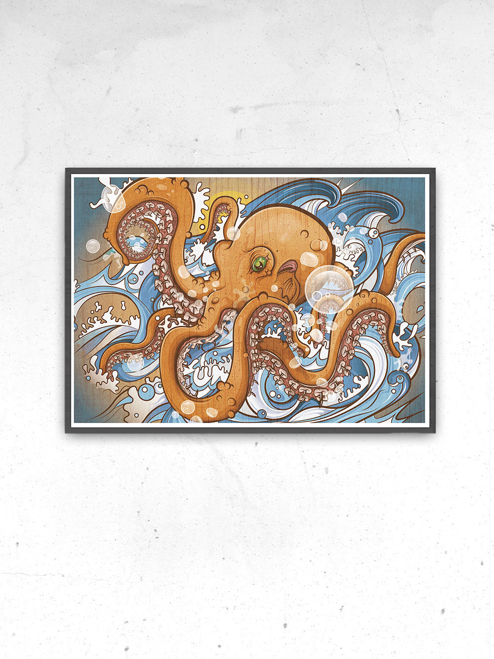 Octopus Sea Creature Print