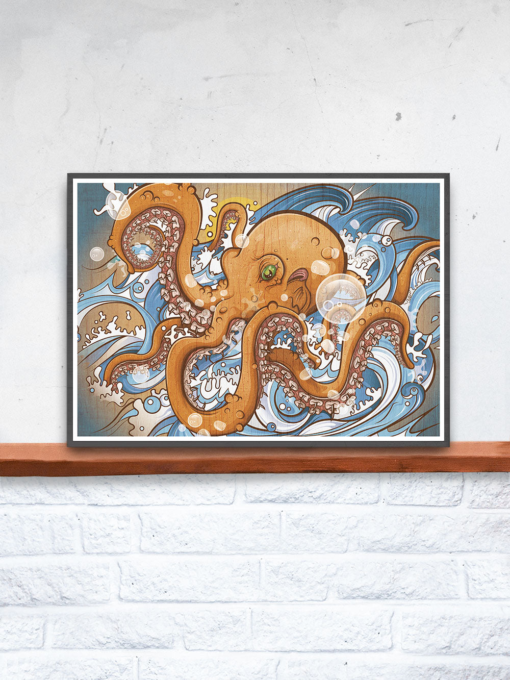 Octopus Sea Creature Print