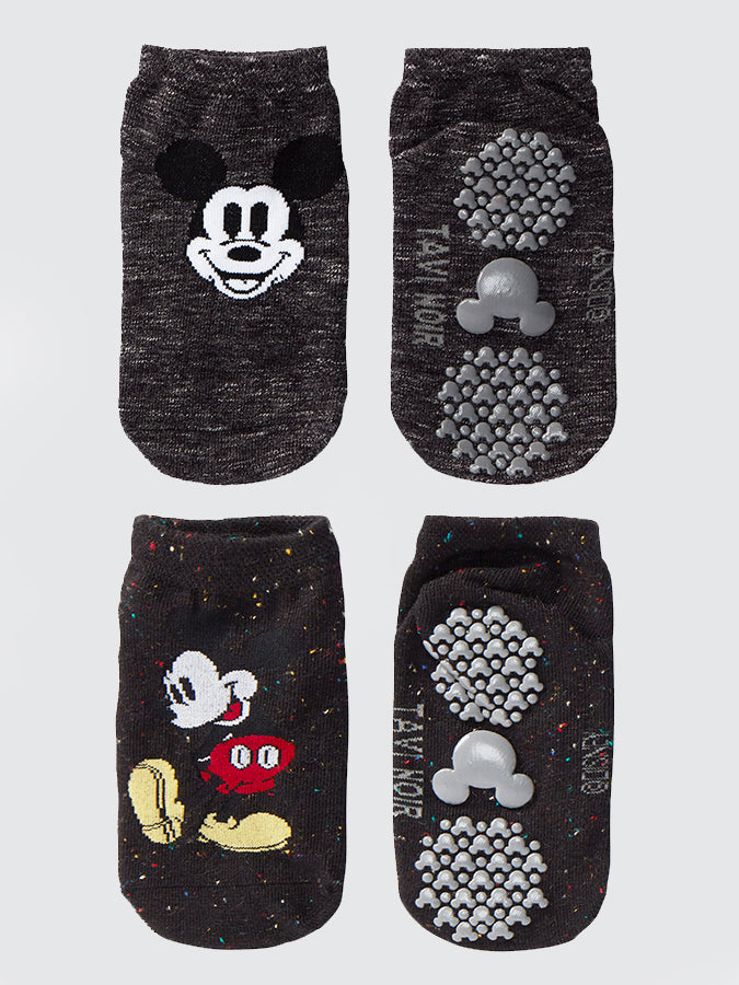 Mickey Kids Grip Socks 2 Pack