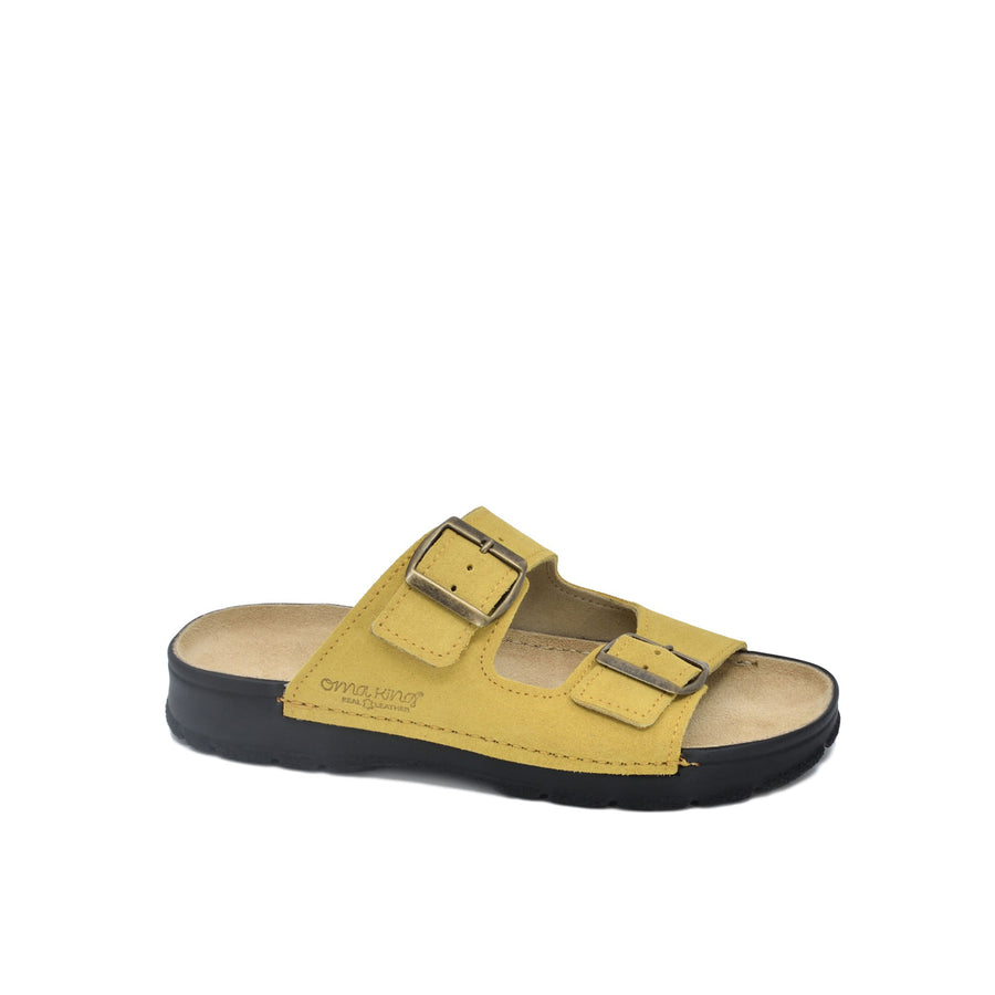 Durable Natural Leather Meeliku Sandals - Handmade with Adjustable Buckle Straps & Supportive Insole by Omaking at www.brixbailey.com