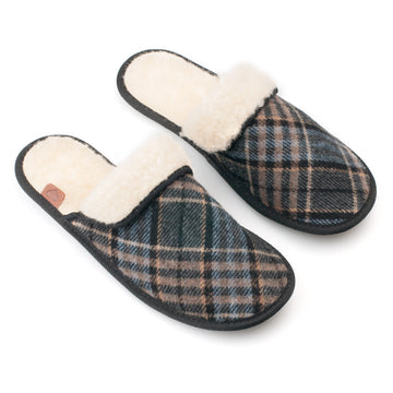 Ruutsi Lamb's Wool Slippers – Cozy & Elegant Comfort by Omaking at brixbailey.com