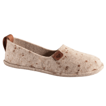 Elegant Toku Natural Felt Slippers – Handmade & Eco-Friendly by Omaking at brixbailey.com