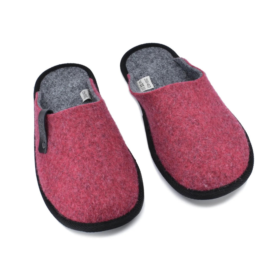 Eco-Friendly Recycled Felt Slippers by OmaKing – Handcrafted Comfort by Omaking at brixbailey.com