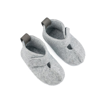 KAKU Natural Felt Kids' Slippers – Comfort & Non-Slip Safety by Omaking at brixbailey.com