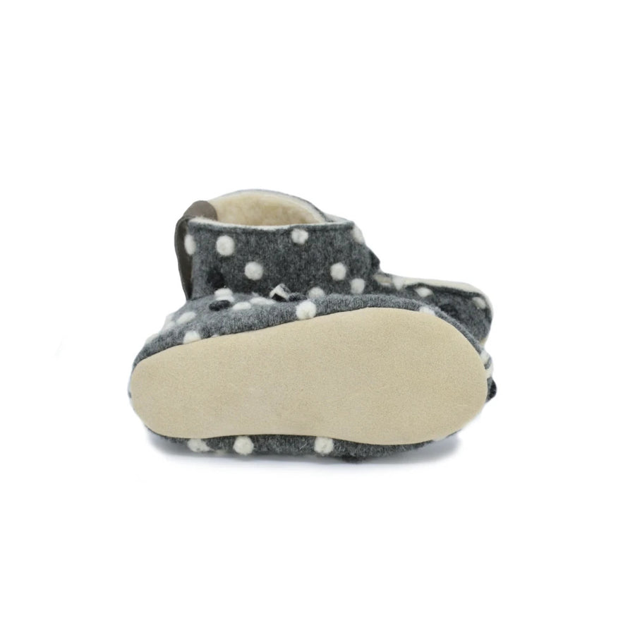 Kaku Children's Slippers – Warm, Cozy Wool Lined Comfort by Omaking at brixbailey.com