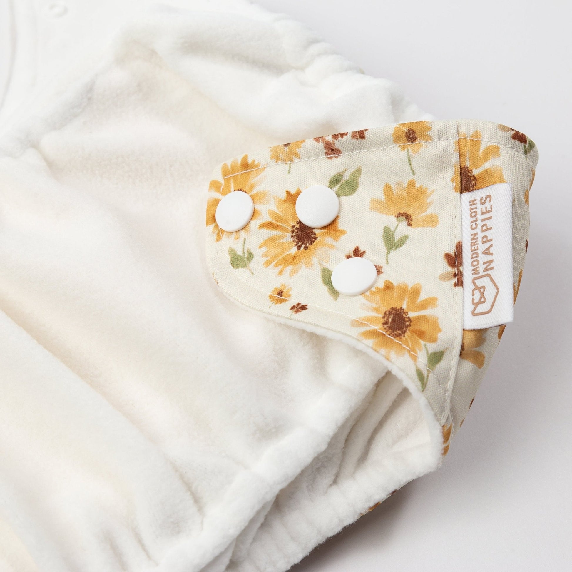 One Size Rose Gingham Reusable Cloth Nappy Baby to Potty
