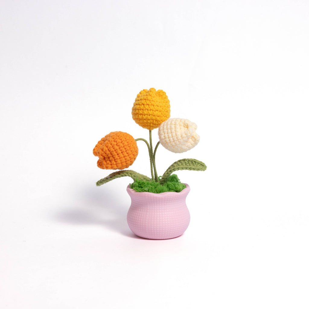 Blooming Joy: Whimsical Garden Pastel Pot Collection