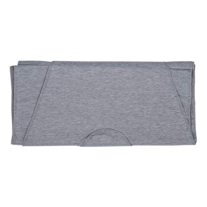 Organic Baby Wrap Carrier in Grey Melange