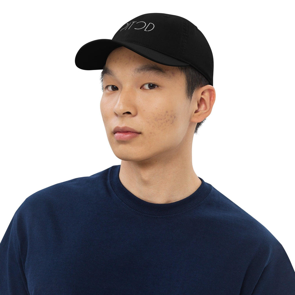Black Baseball Cap in Organic Cotton
