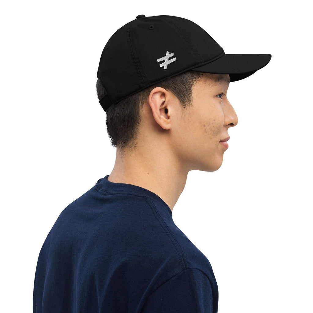 Baseball Cap with Embroidered Diversity Design