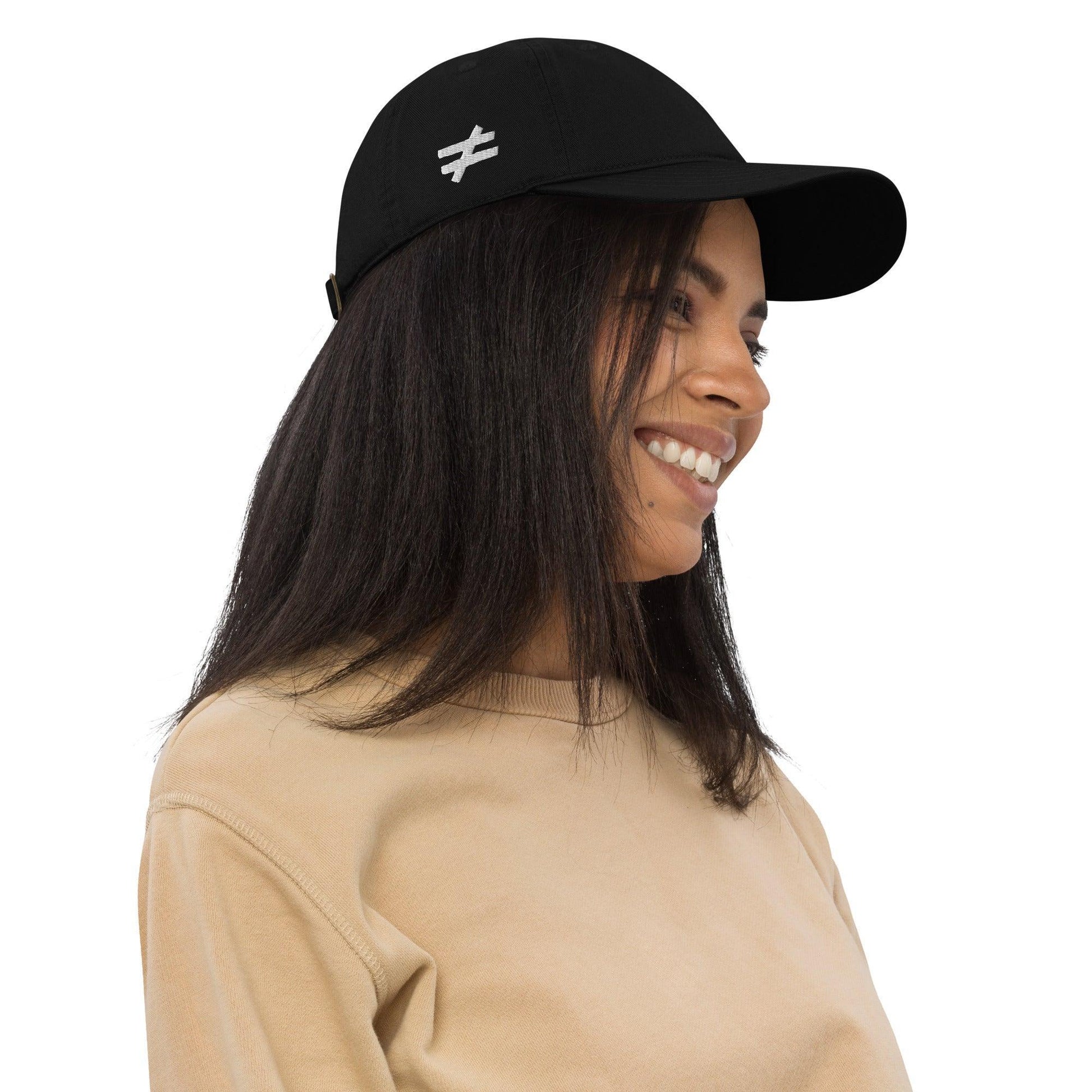 Baseball Cap with Embroidered Diversity Design