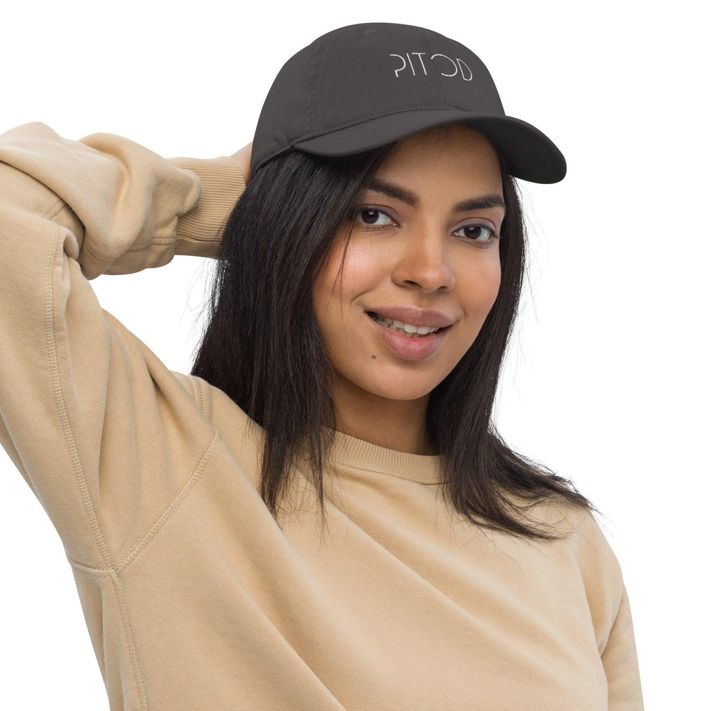 Baseball Cap in Organic Cotton Grey