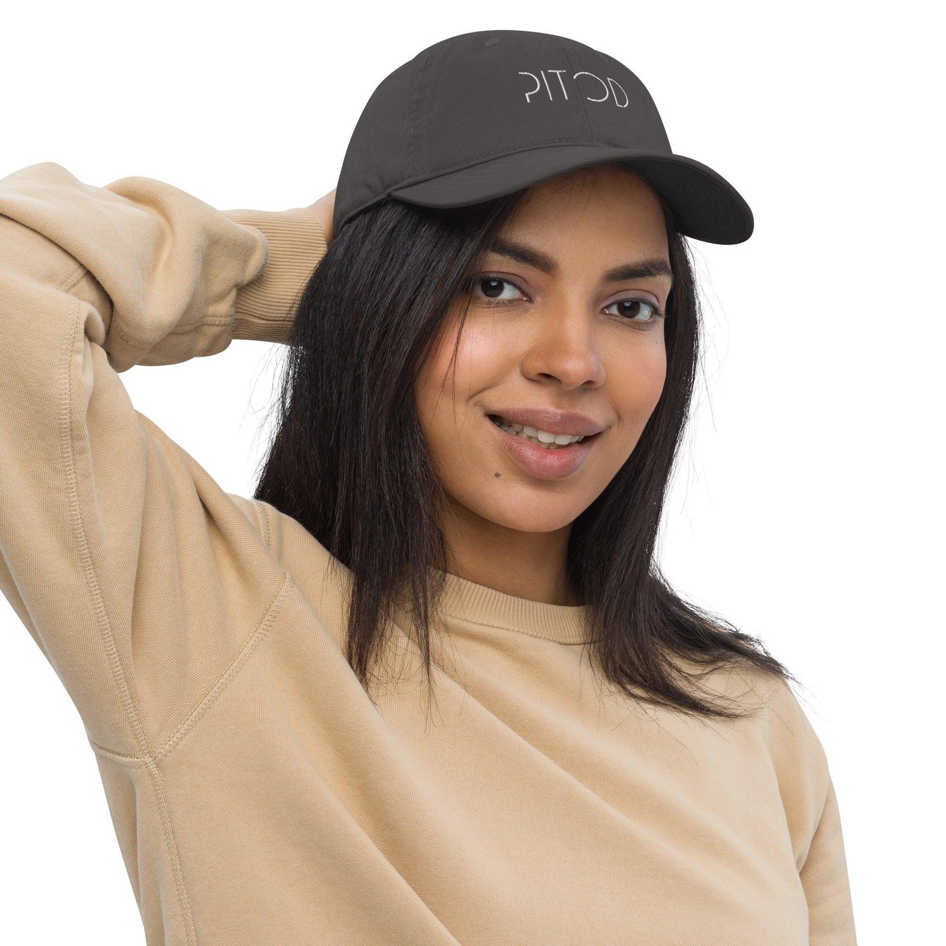 Baseball Cap in Organic Cotton Grey