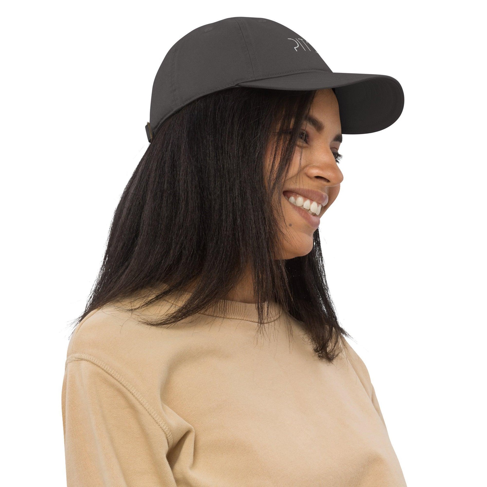 Baseball Cap in Organic Cotton Grey