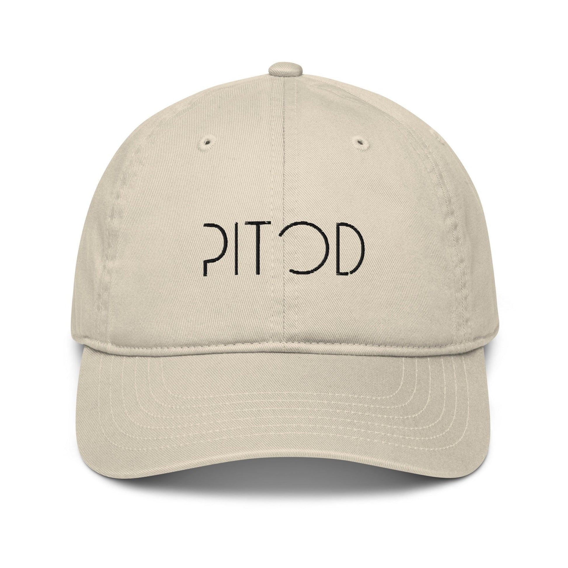 Organic Cotton Baseball Cap in Beige
