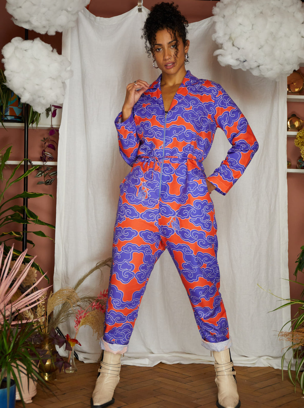 Organic Cotton & Linen Jumpsuit