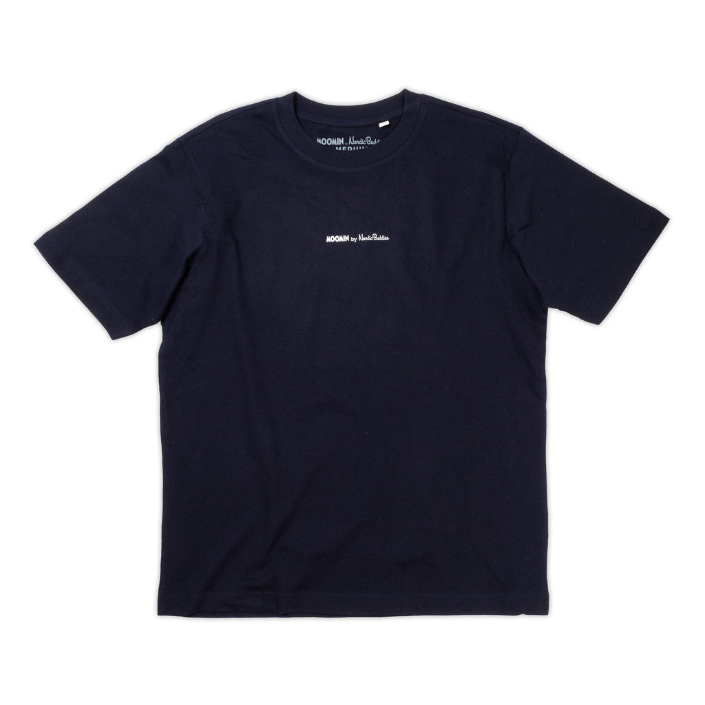 Exclusive Moomin T-Shirt - Organic, Vegan, & Ethically Made - Available in Navy by Moomin by NordicBuddies at www.brixbailey.com