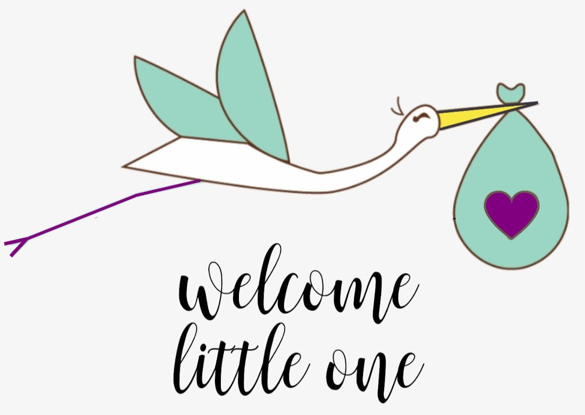 Organic Full Care New Baby Gift Set - Welcome Little One!