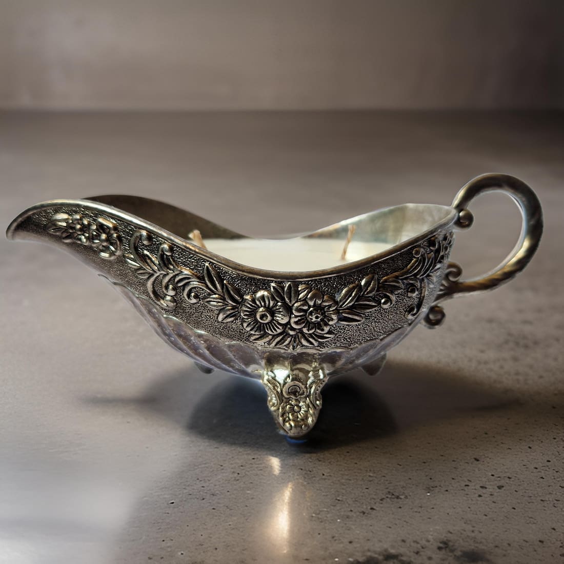 Vintage Gravy Bowl Candle