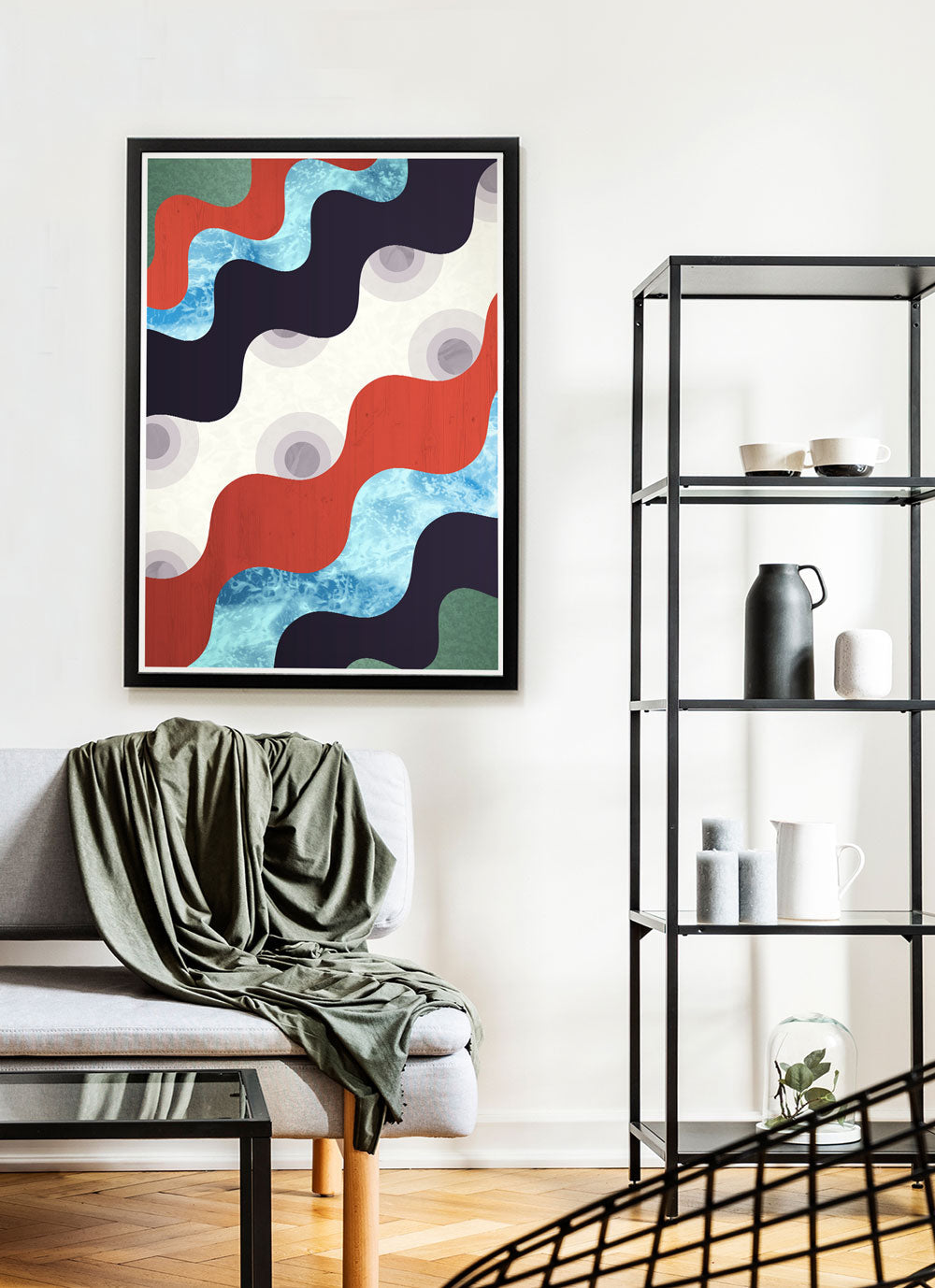 Out of Control Abstract Art Print