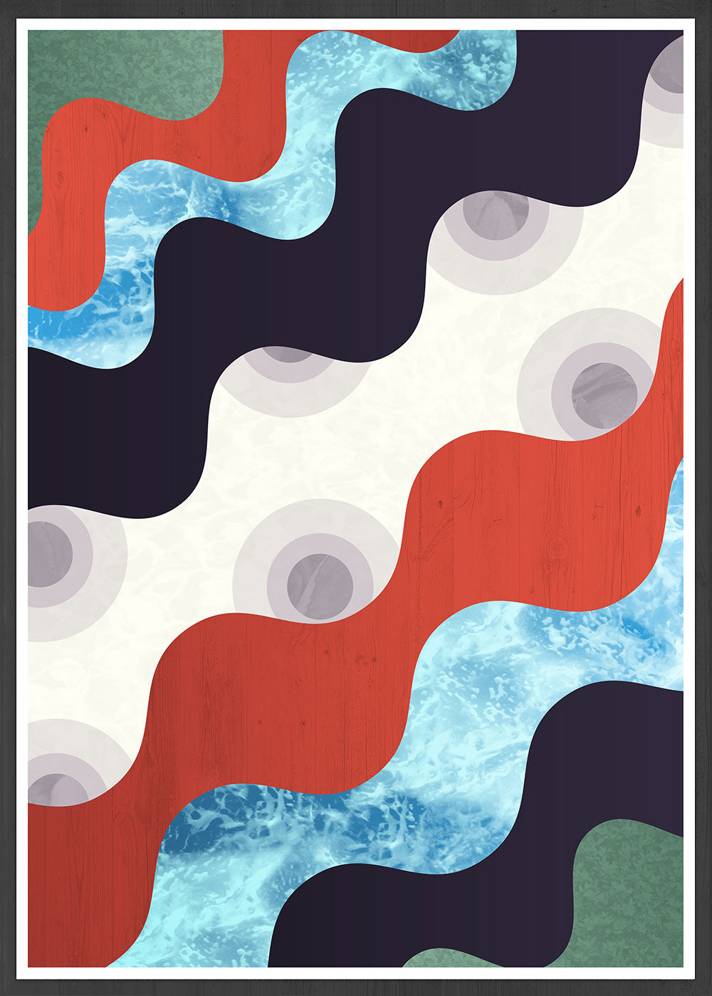 Out of Control Abstract Art Print