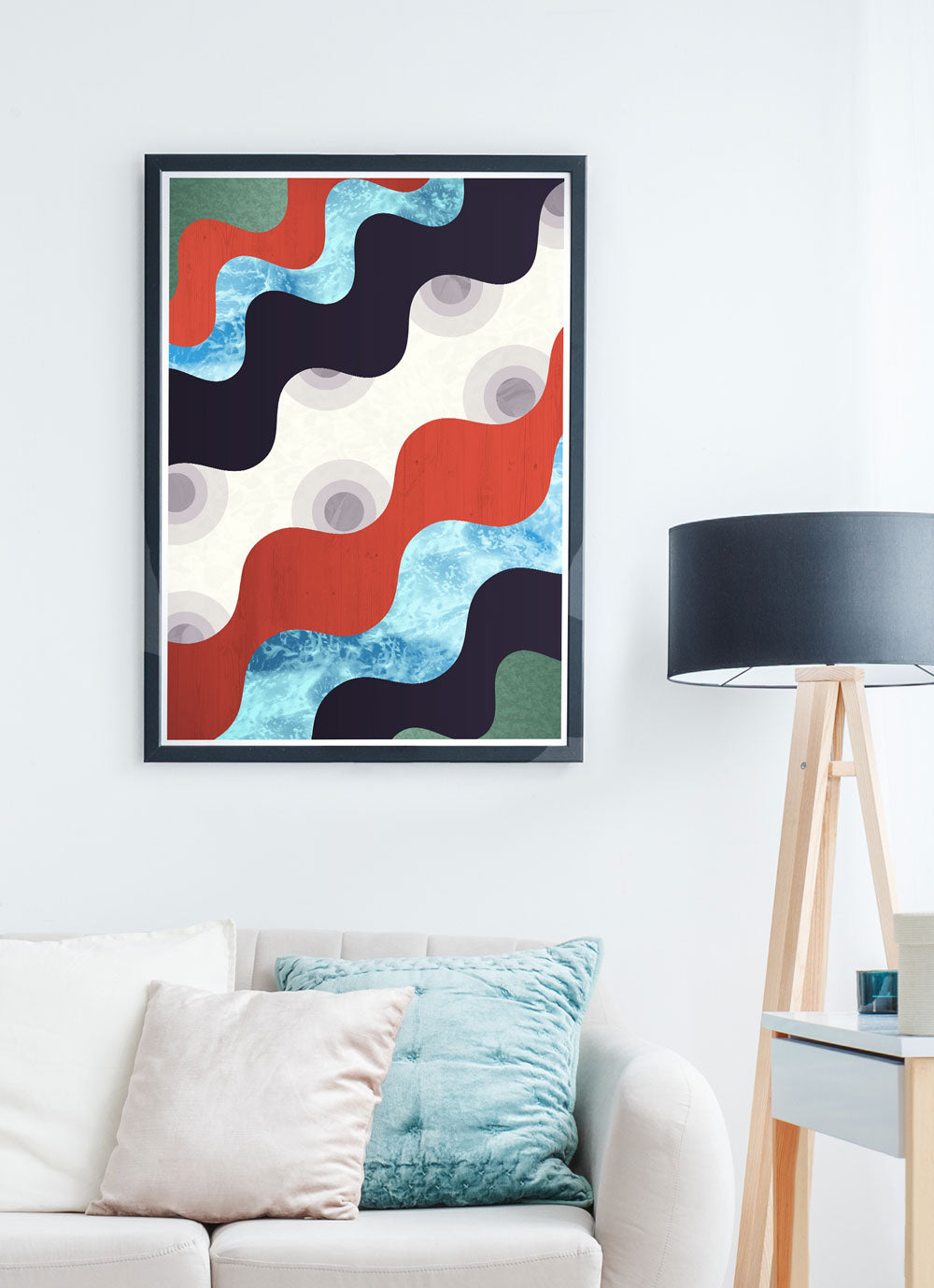 Out of Control Abstract Art Print