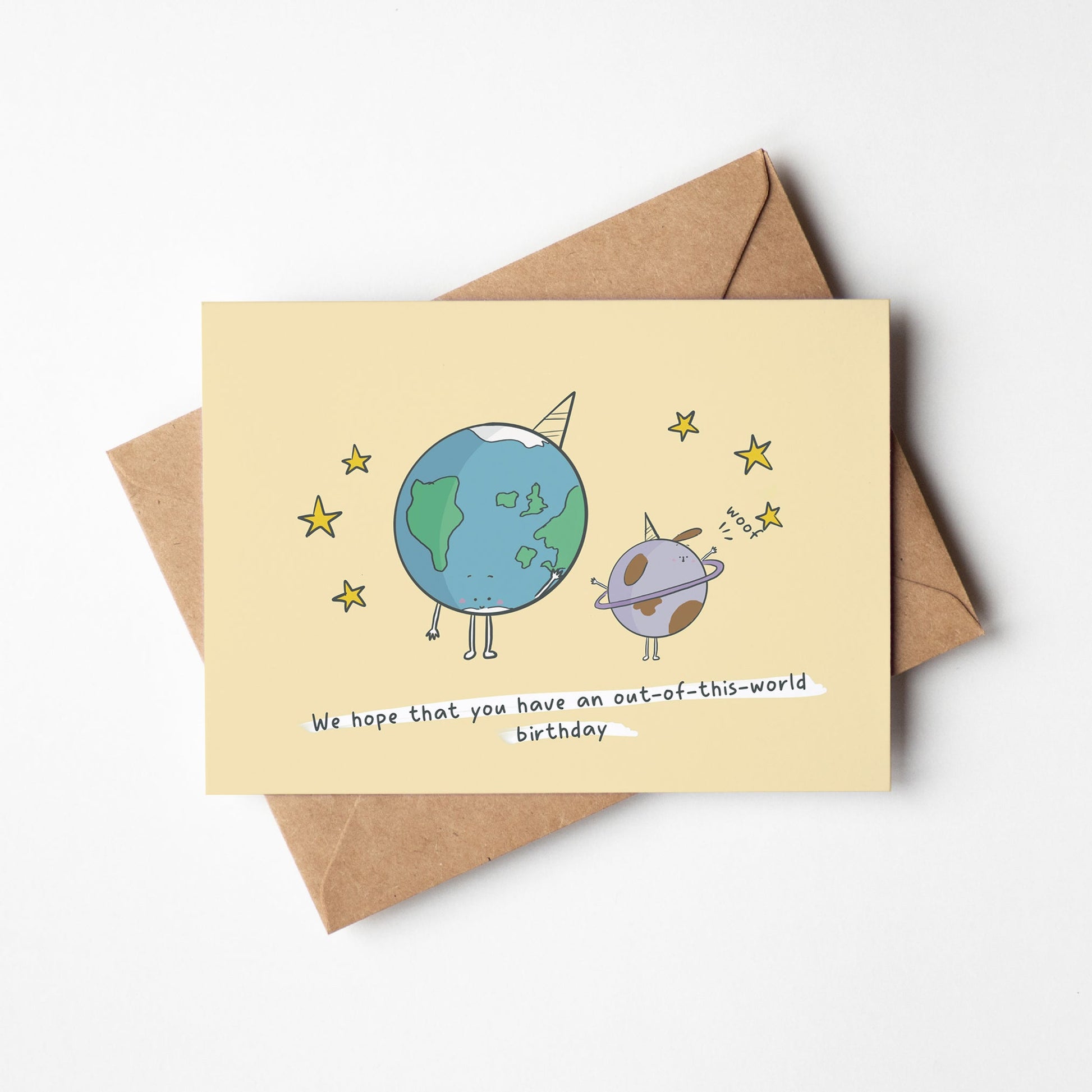Out of This World Birthday Card