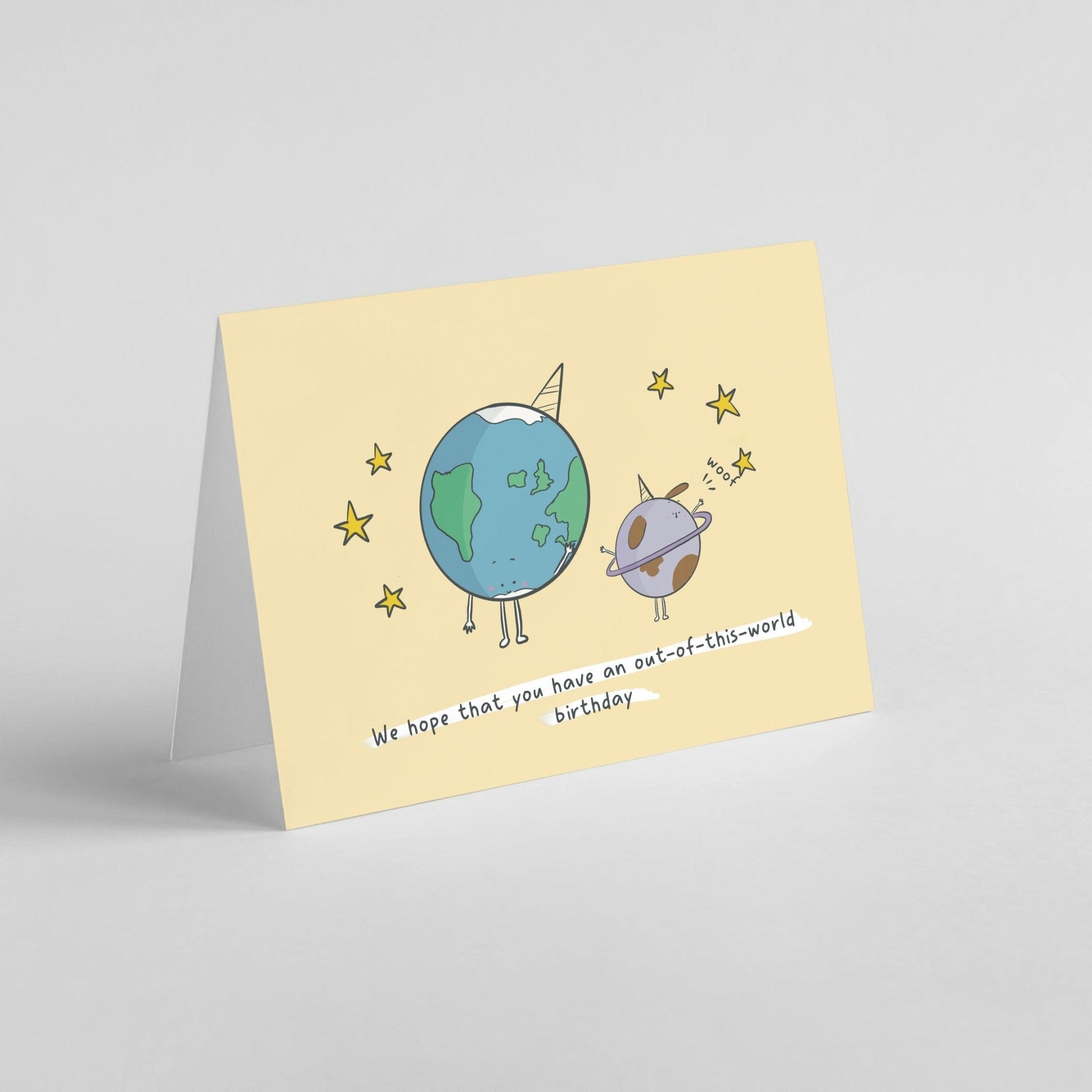 Out of This World Birthday Card