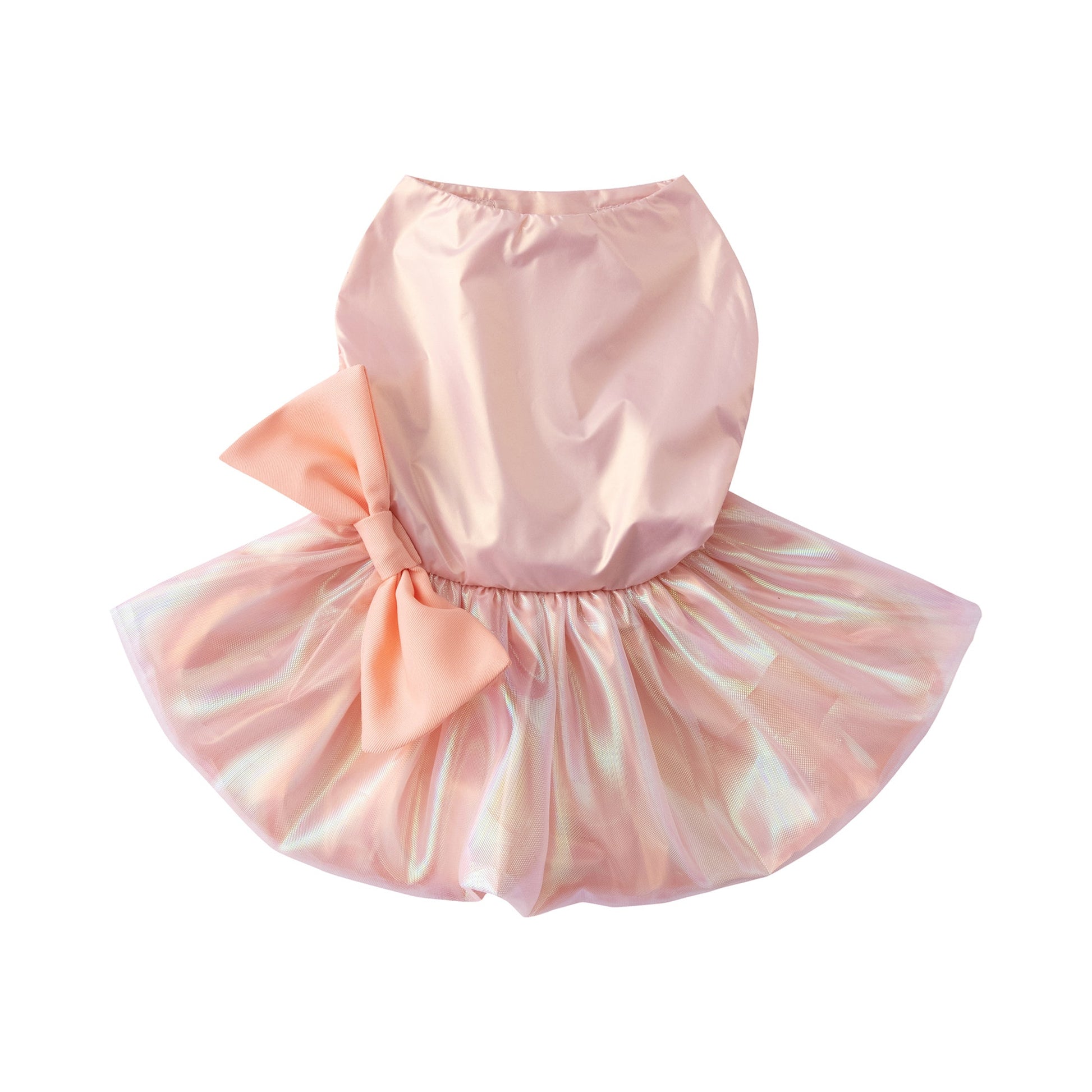 Bowknot Glossy Summer Dress