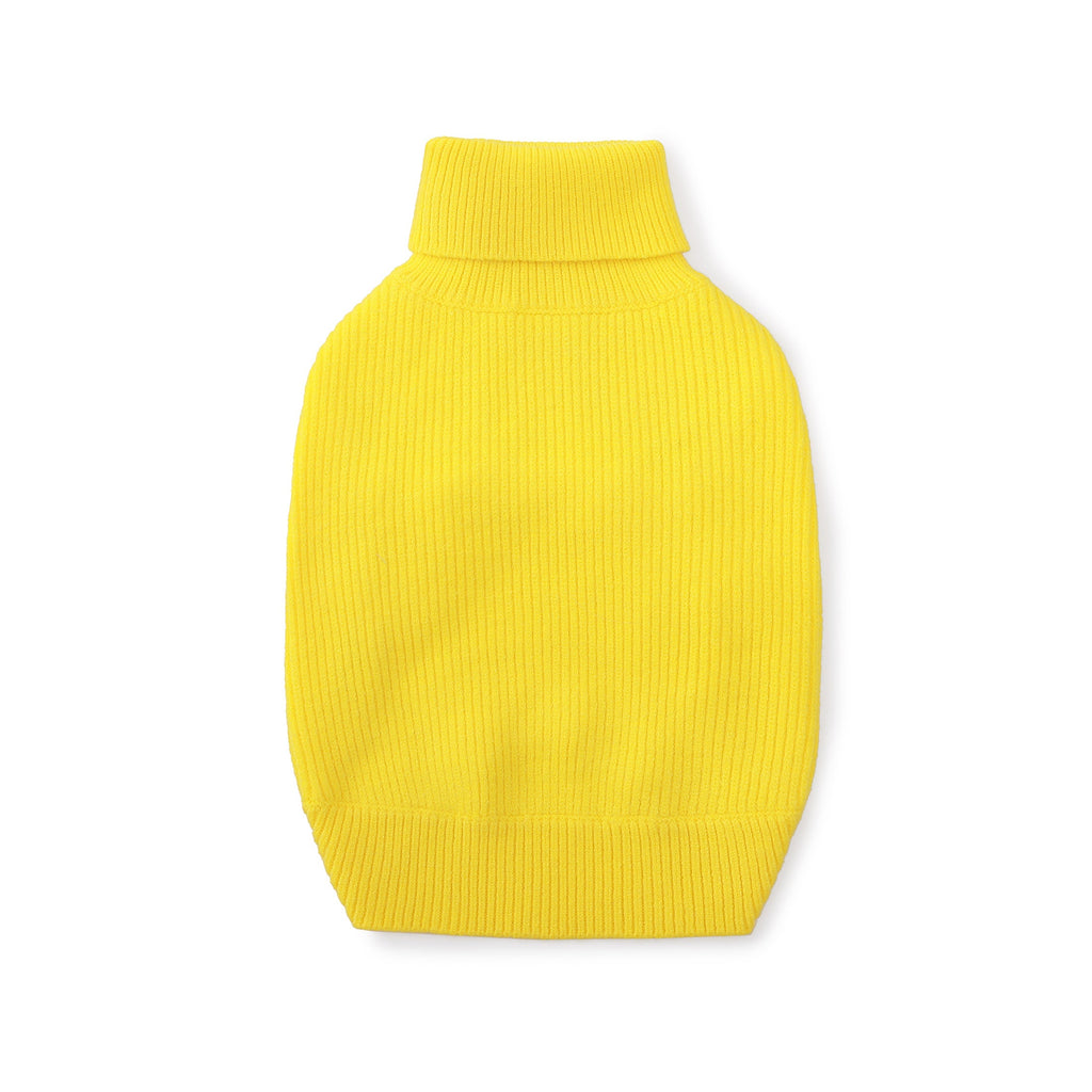 OG Turtleneck Striped Jumper in Yellow