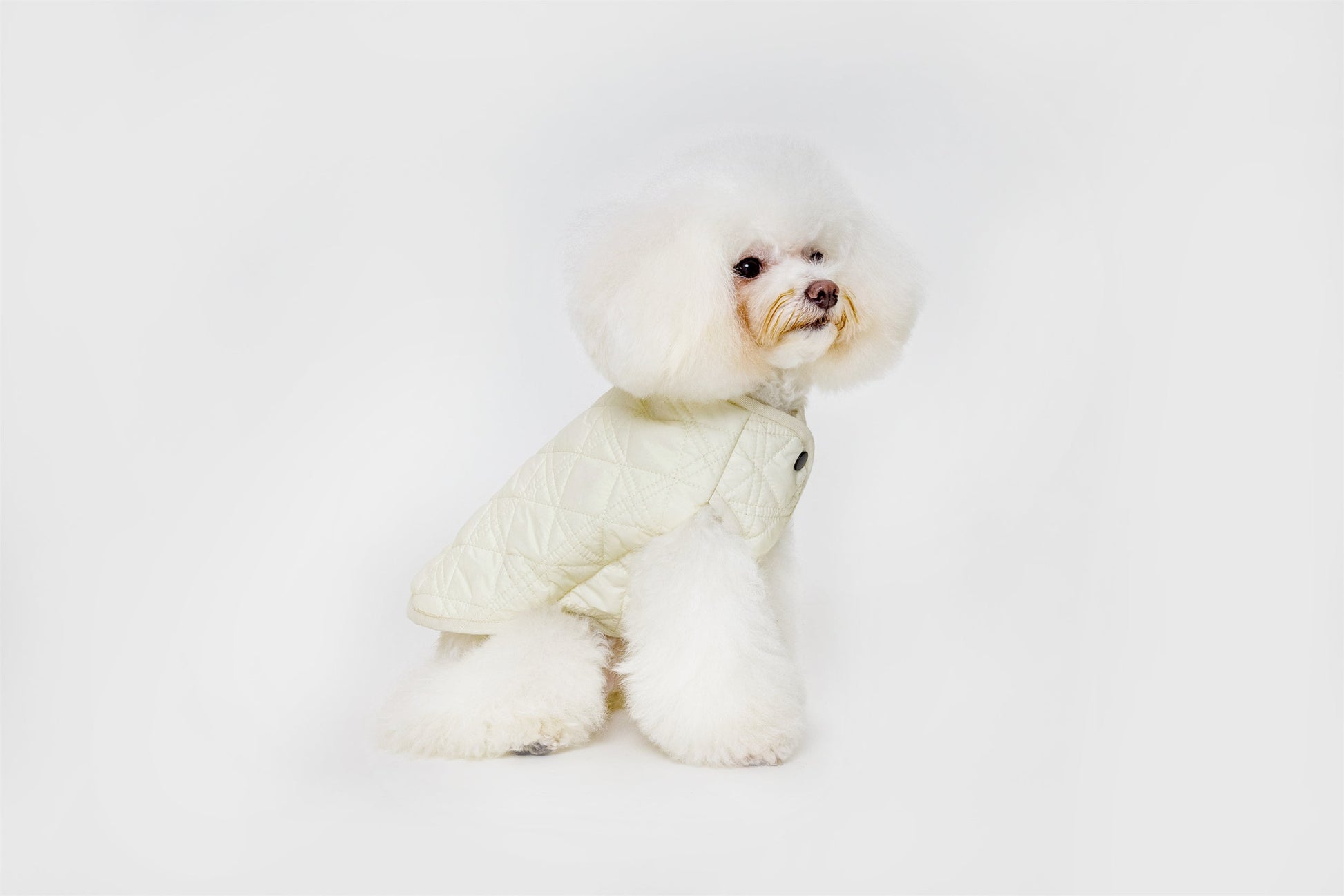 Sleeveless Diamond Lattice Jacket