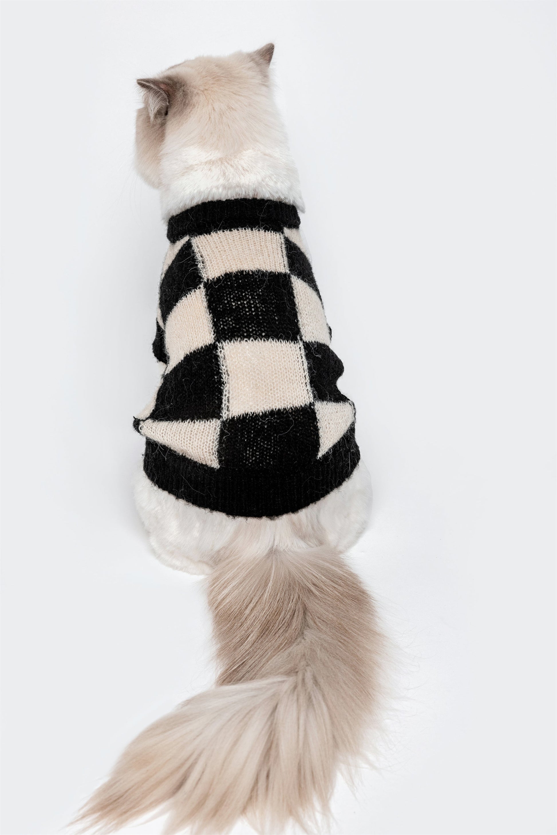 Mono Square Thin Knit Sweater