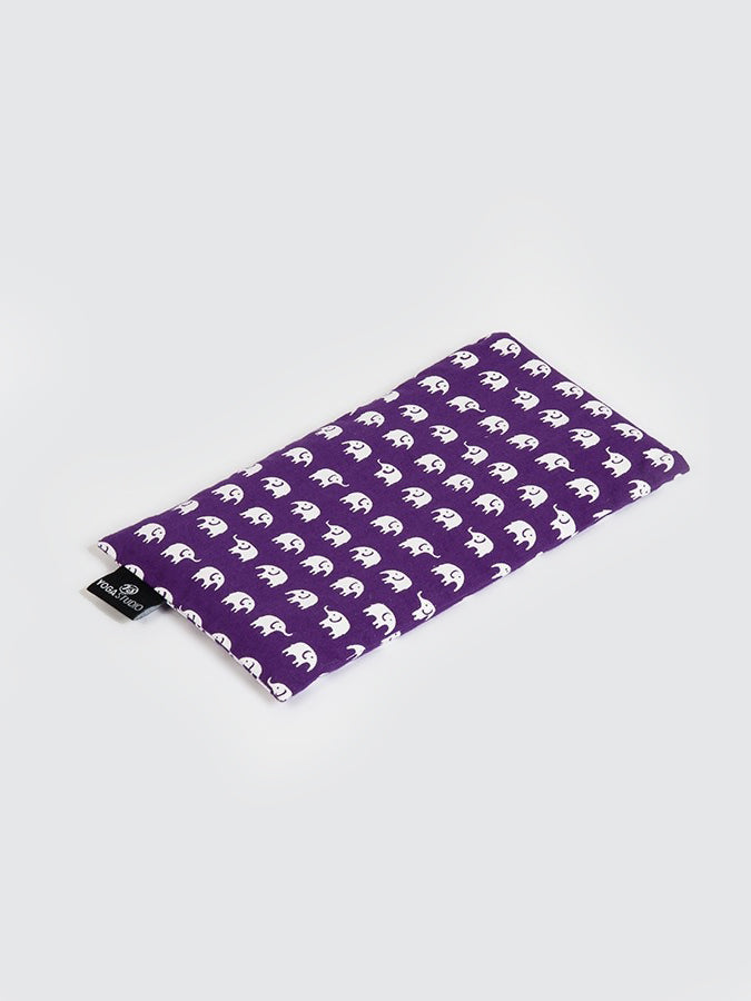 Yoga Studio GOTS Organic Cotton Lavender Scented & Unscented Linseed Elephant Eye Pillows