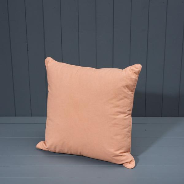 Handmade Washable Cotton Plain Cushion with Filling