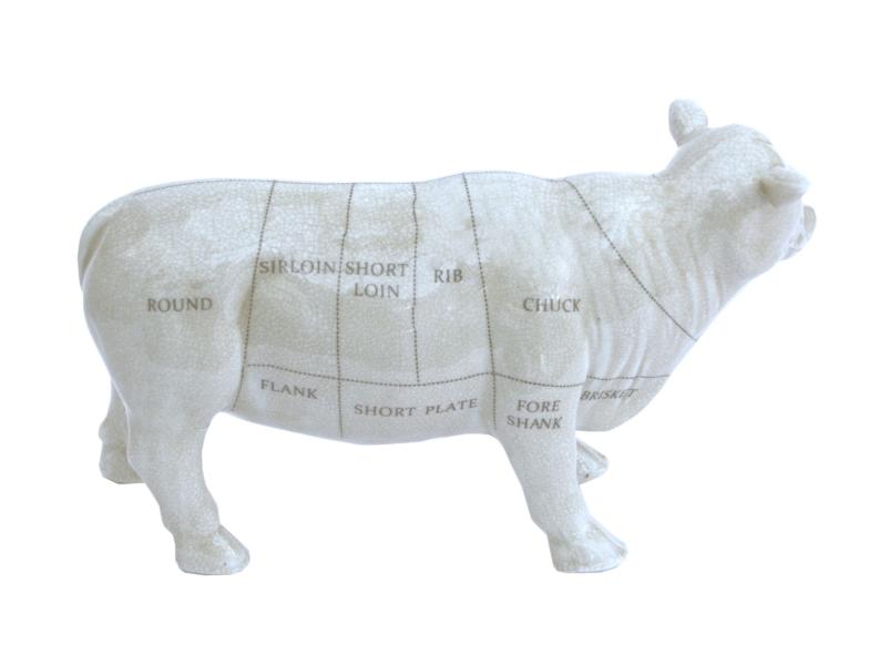 Ceramic Cow Ornament 29cm