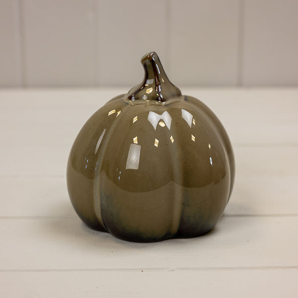 Caramel Ceramic Pumpkin