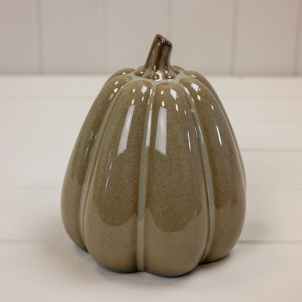 Caramel Ceramic Pumpkin