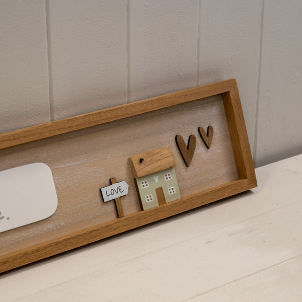 Rectangle Wooden Sign 'I Love You For All You Are All That You Have Been and All That You Will Be'