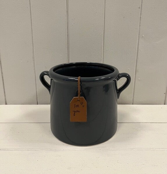 Midnight Blue "For You" Vase