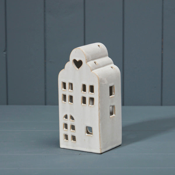 Ceramic House Tealight Holder