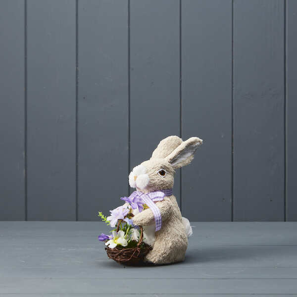 Rabbit with Purple Ribbon