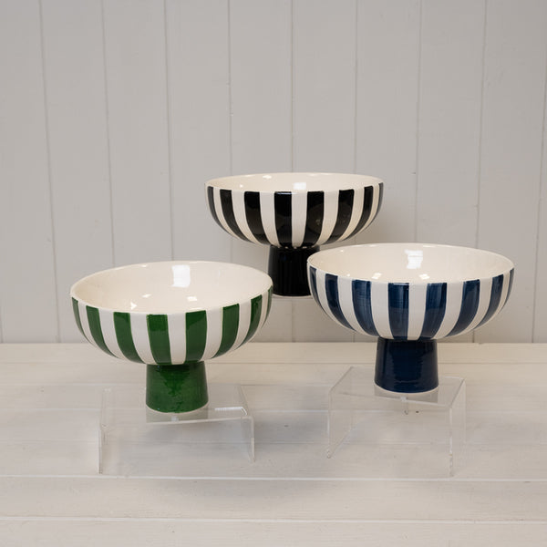 Black and White Ceramic Bowl Decor