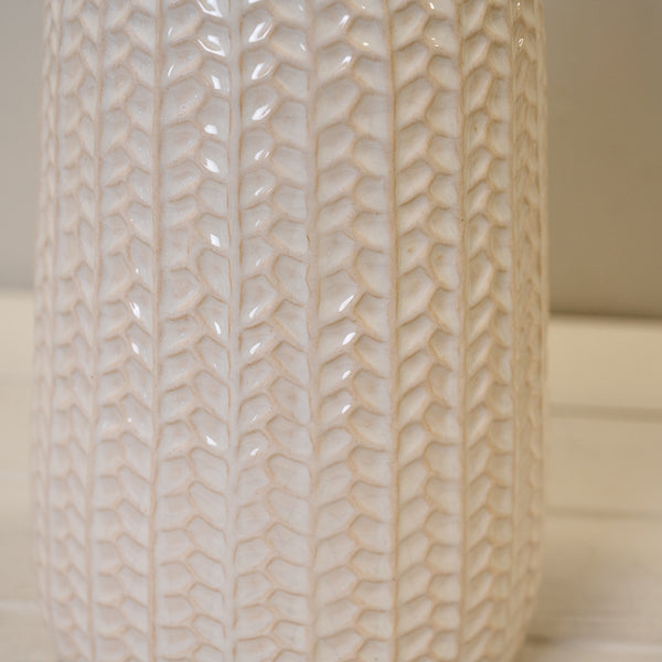White Ceramic Vase