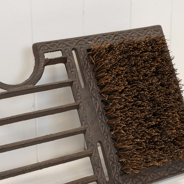 Cast Iron Boot Scraper 'n' Brush