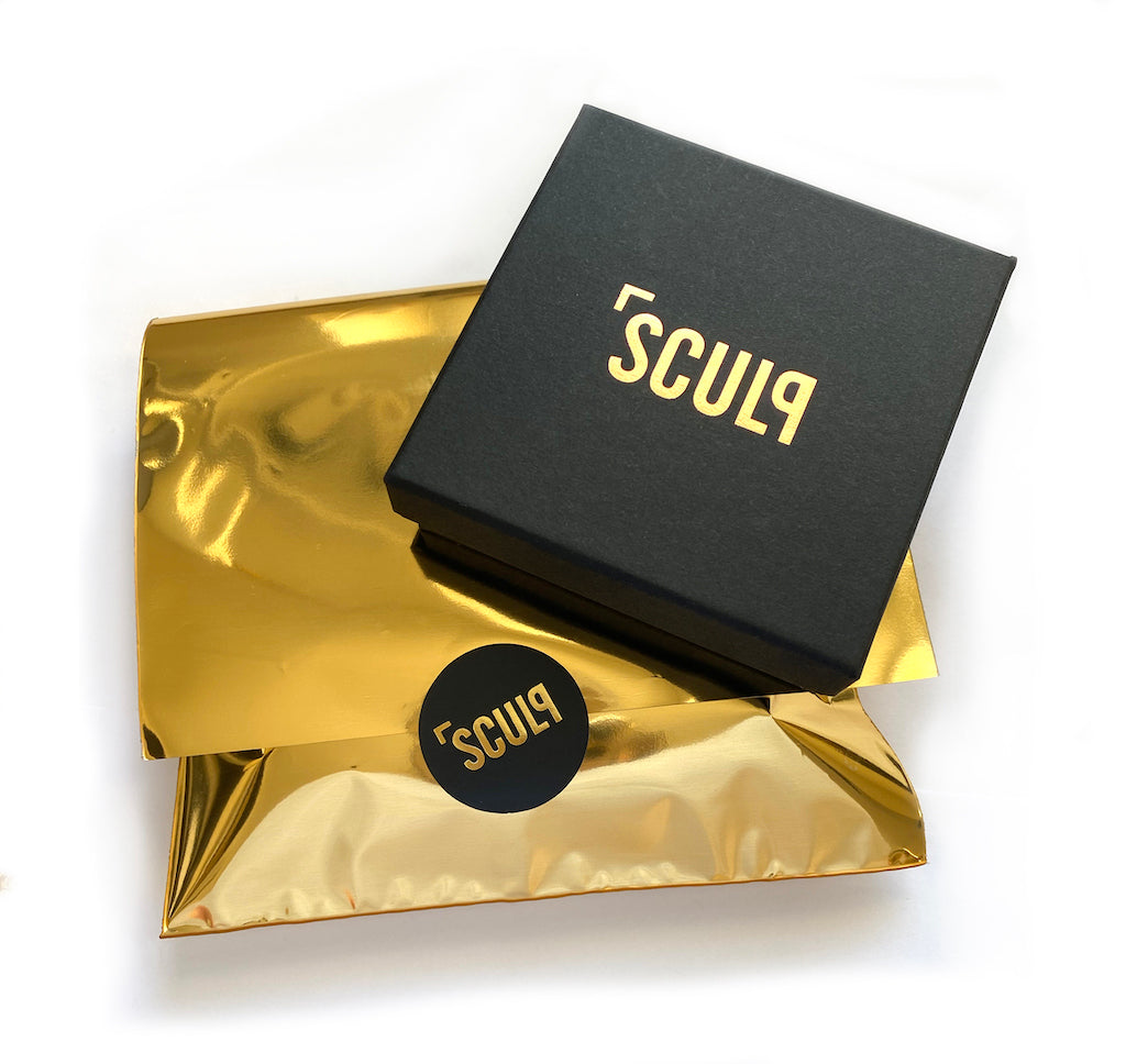 Banana Love Earrings – 24K Gold & Ceramic by SCULP Jewelry by SCULP at www.brixbailey.com