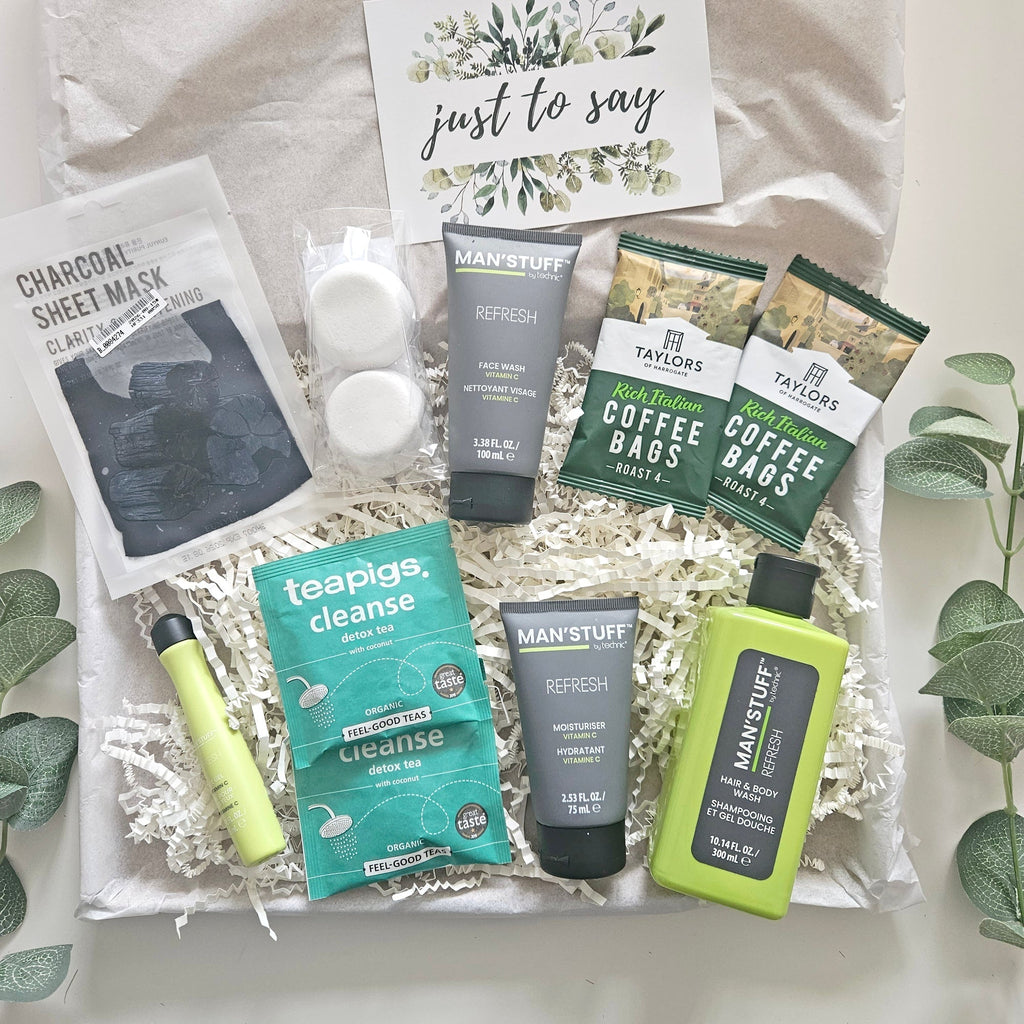 Men's Pamper Hamper Self Care Gift Box