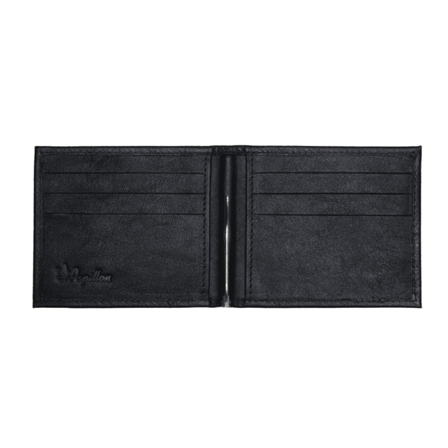 Handmade Leather Wallet No. 33 with Money Clip – Crafted in Estonia by Papillon at www.brixbailey.com